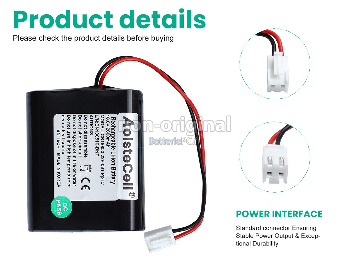 batterie pour Bionet COMPACT5-26