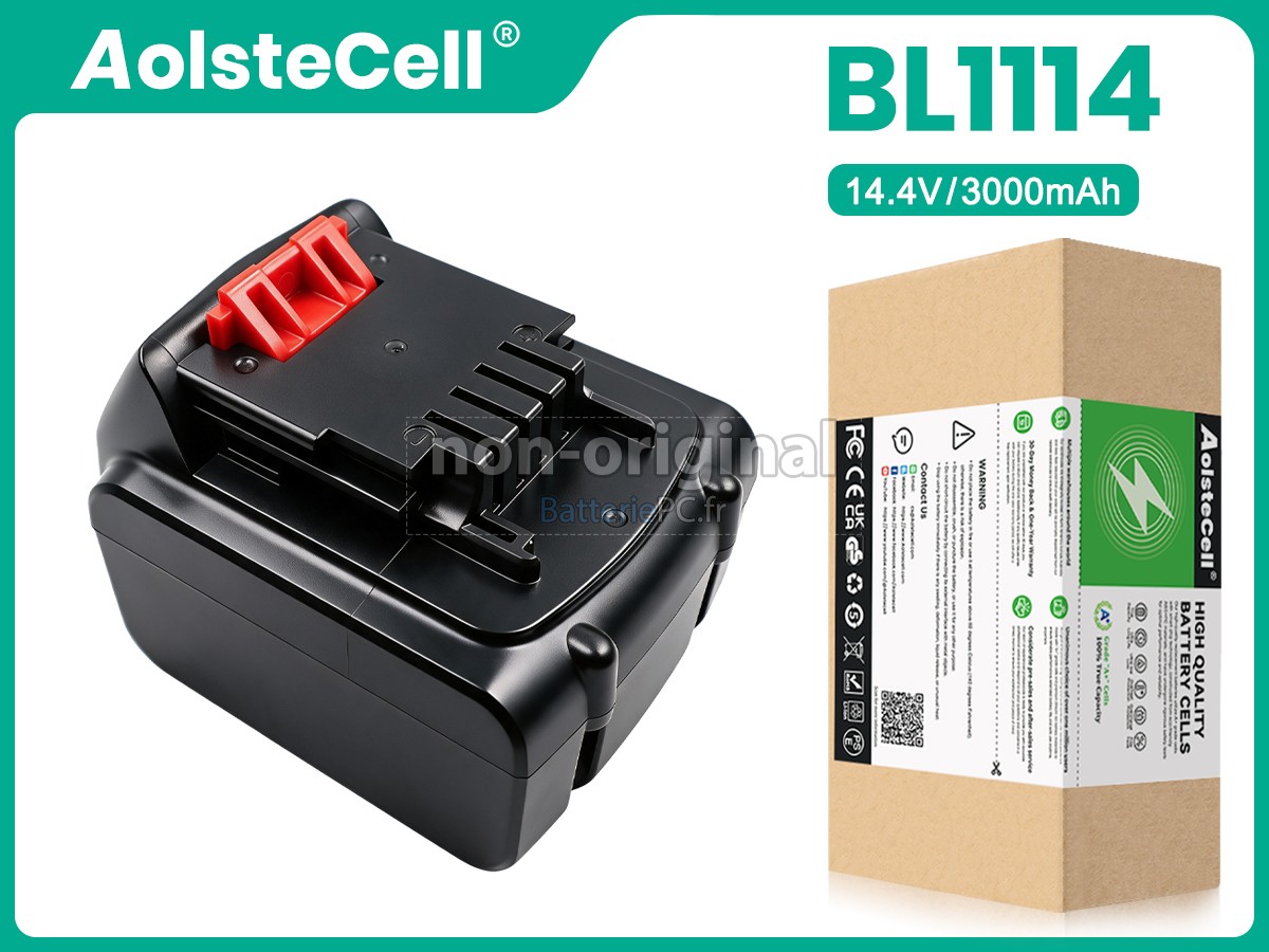 batterie pour Black Decker BL1314