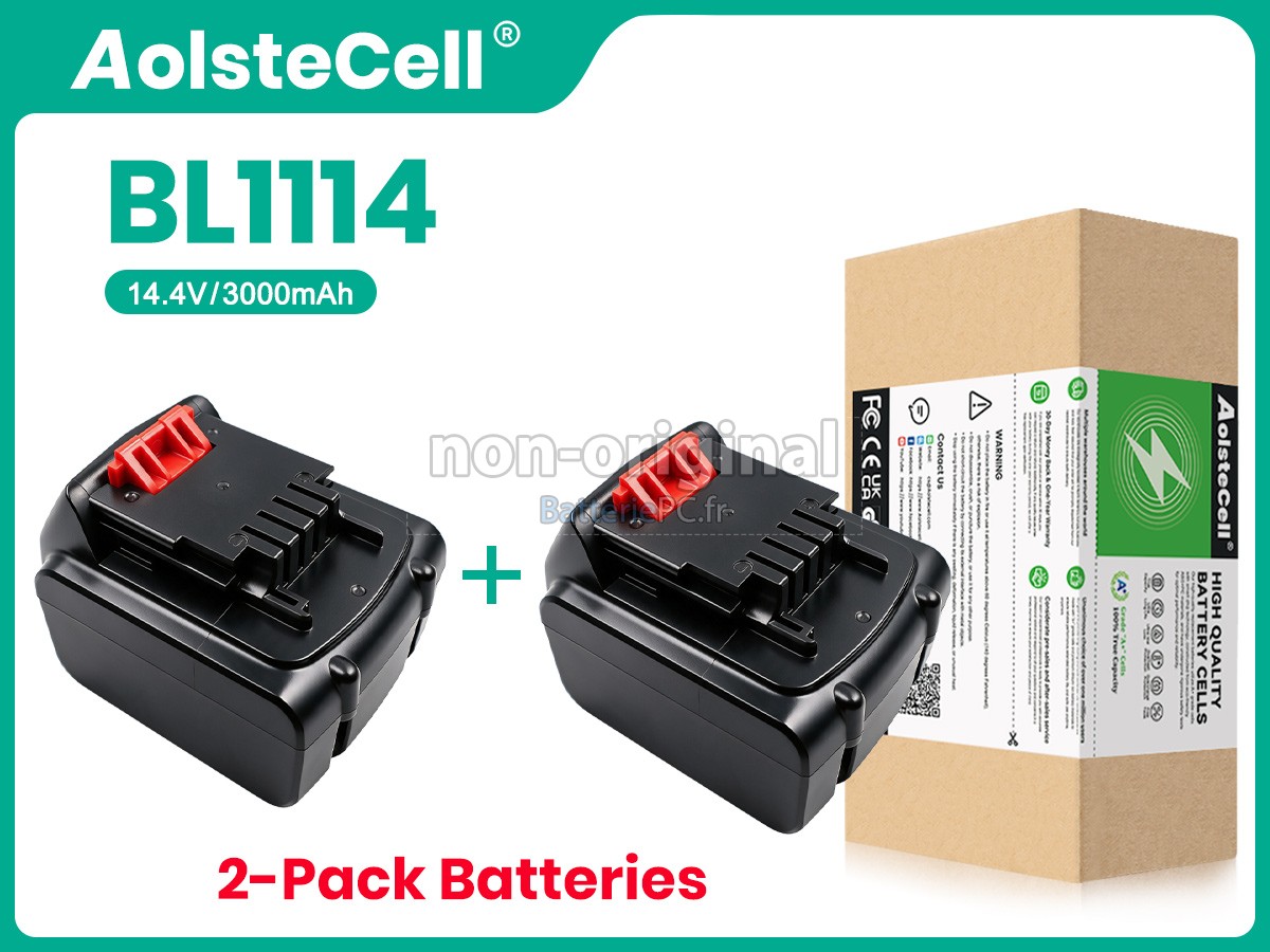 batterie pour Black Decker BL1314