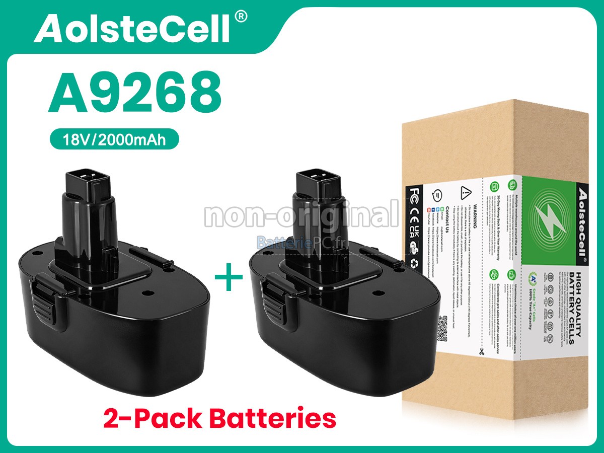 batterie pour Black Decker A9268