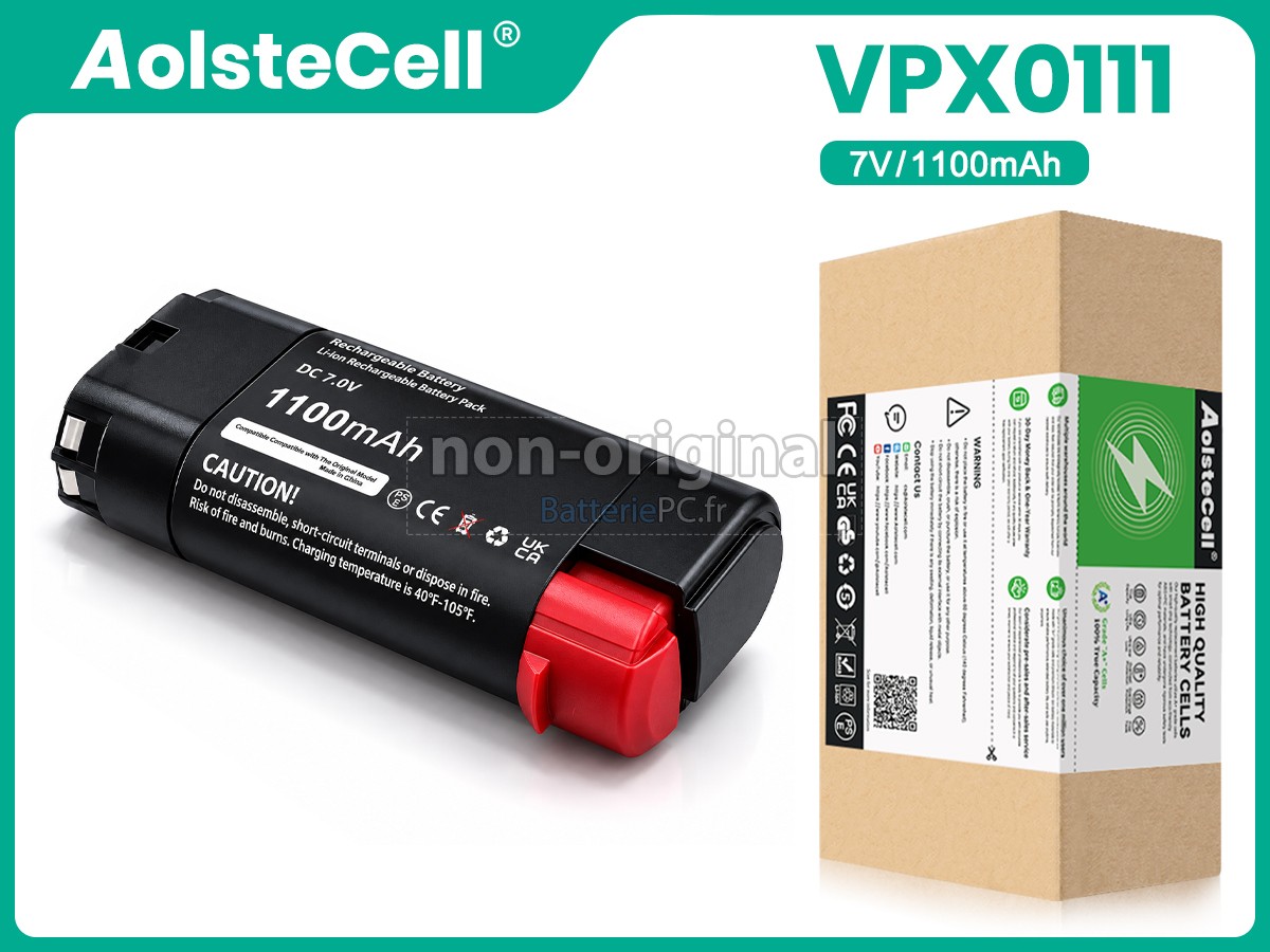batterie pour Black Decker VPX0111