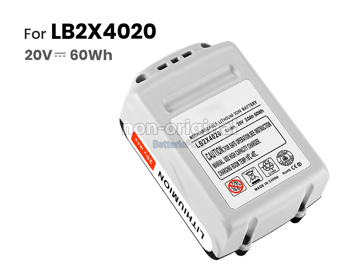 batterie pour Black Decker LB2X4020-60WH