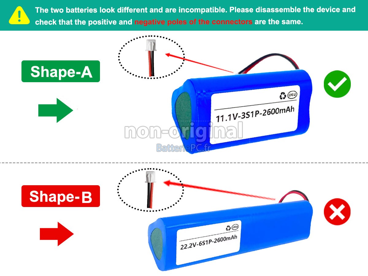 batterie pour Boluojun M2