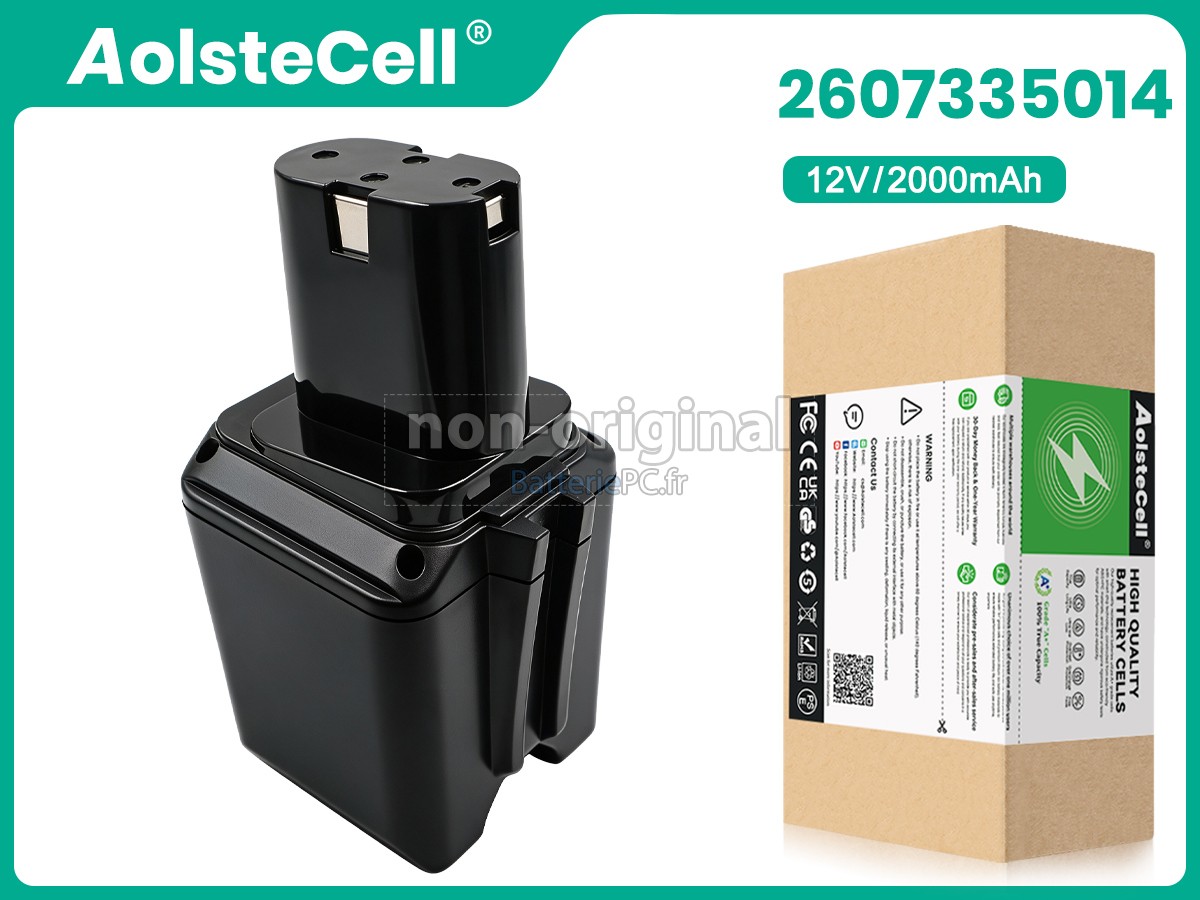 batterie pour Bosch 2607335014