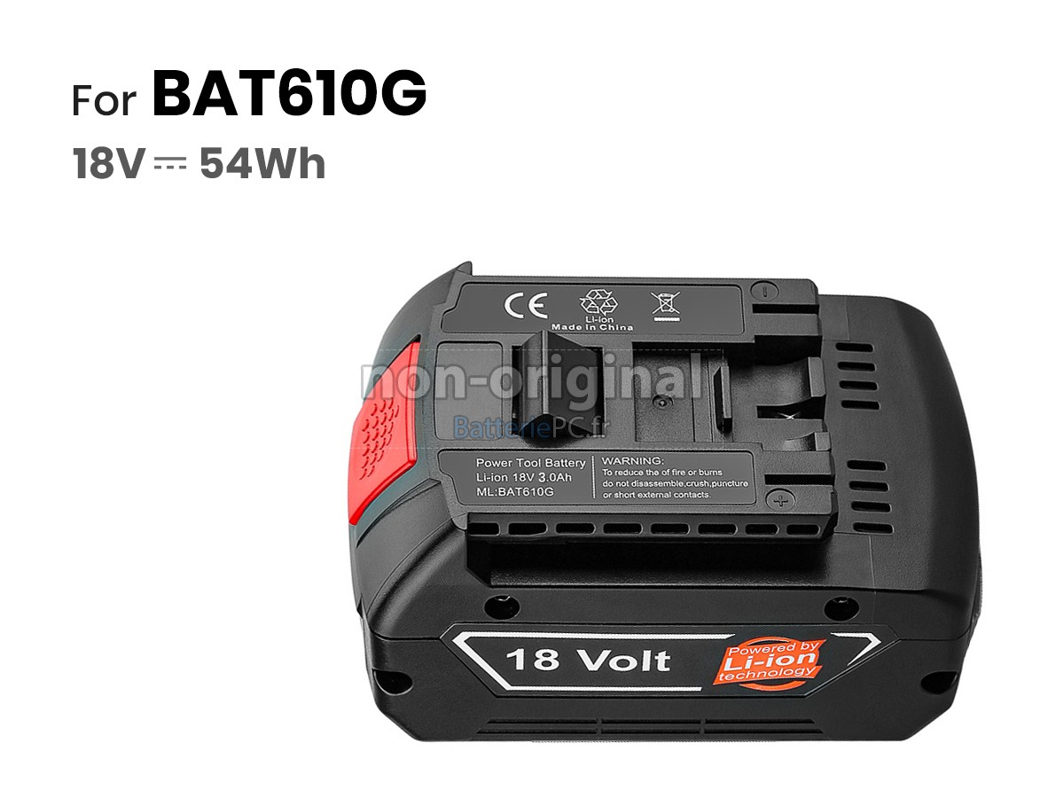 batterie pour Bosch BAT612
