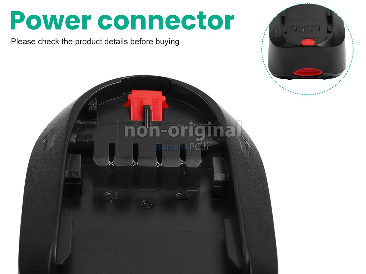 batterie pour Bosch ADVANCEDGRIND 18