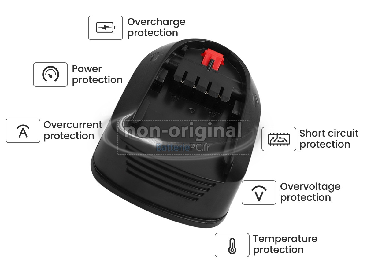 batterie pour Bosch ADVANCEDGRIND 18