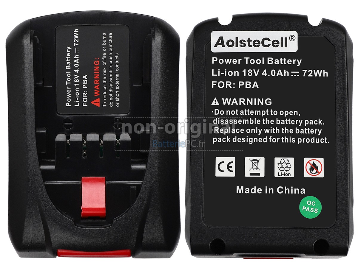 batterie pour Bosch ADVANCEDGRIND 18