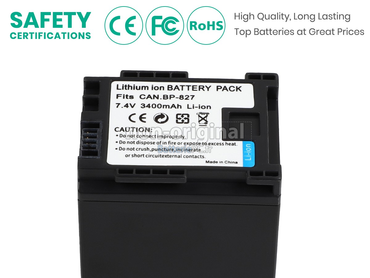 batterie pour Canon IVIS HF S11