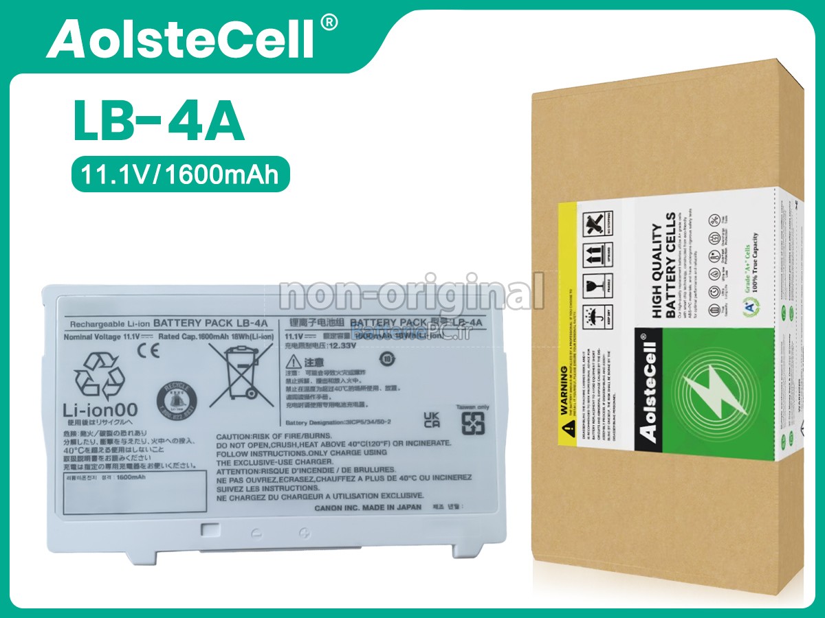 batterie pour Canon CXDI-720C