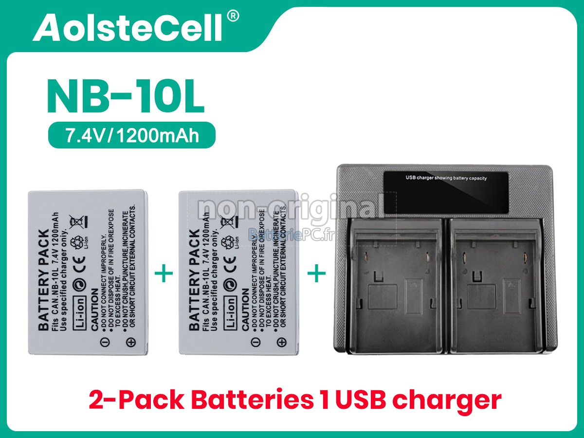 batterie pour Canon POWERSHOT G15
