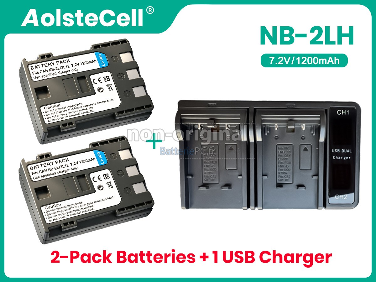 batterie pour Canon EOS KISS DIGITAL N