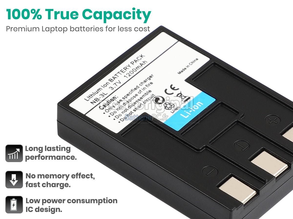 batterie pour Canon IXY DIGITAL 30A