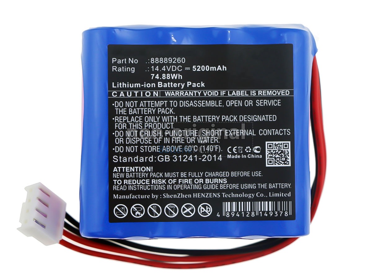 batterie pour Carewell ECG-1112L