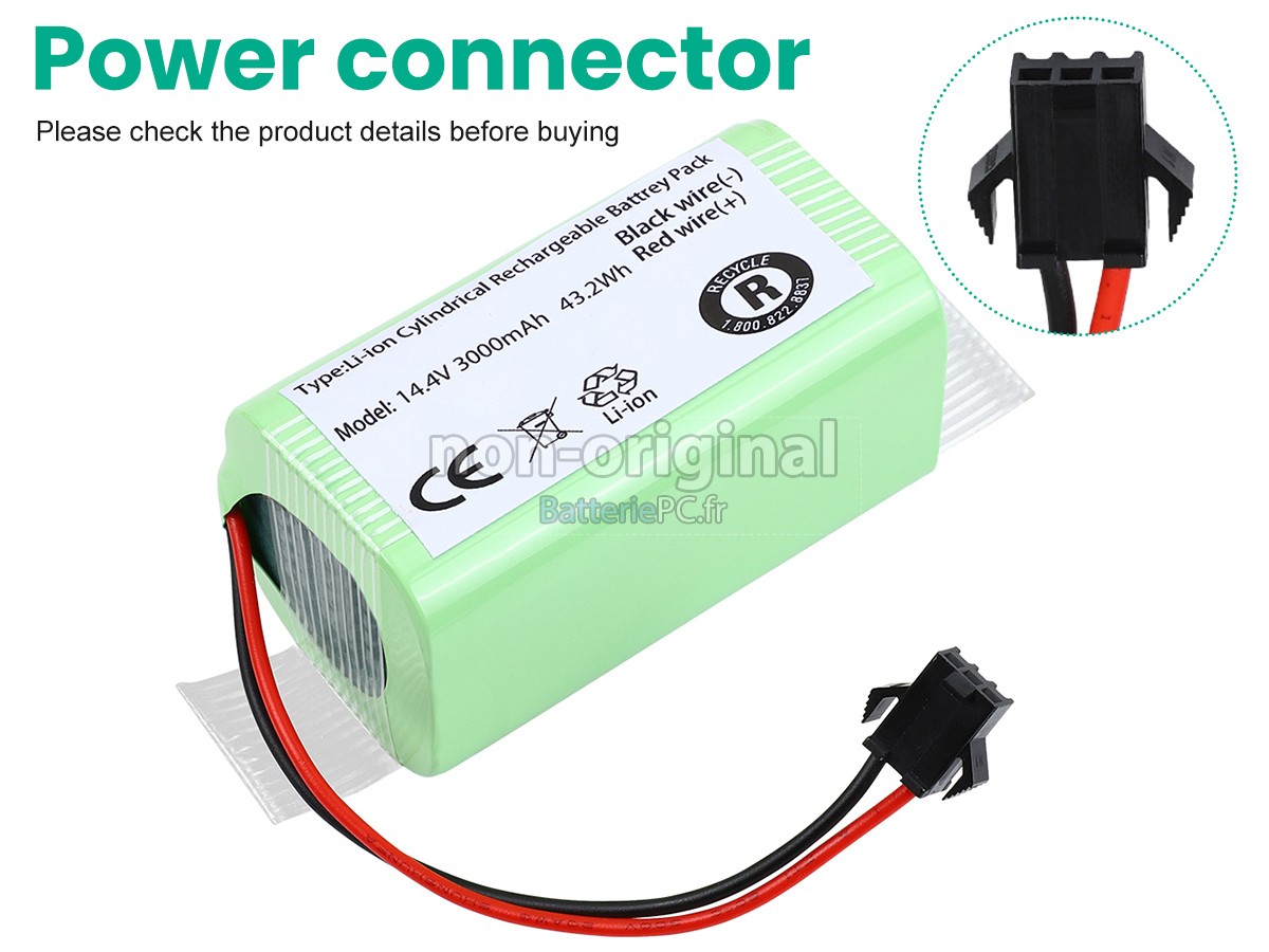 batterie pour Cecotec CONGA 2290