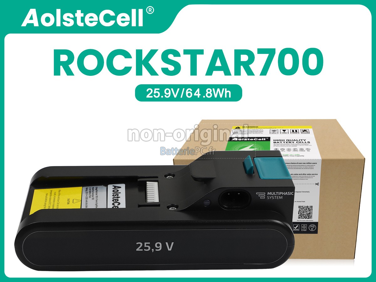 batterie pour Cecotec ROCKSTAR 700 X-TREME