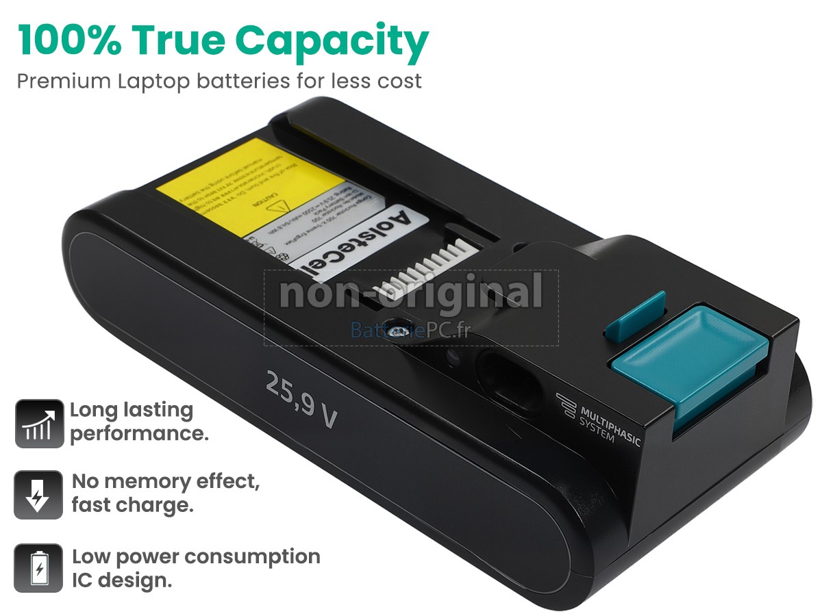 batterie pour Cecotec ROCKSTAR 700 X-TREME