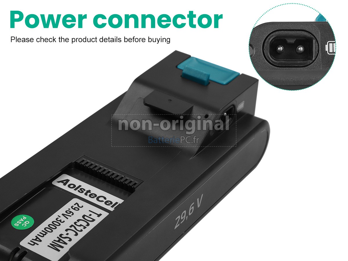 batterie pour Cecotec ROCKSTAR 900 ULTIMATE