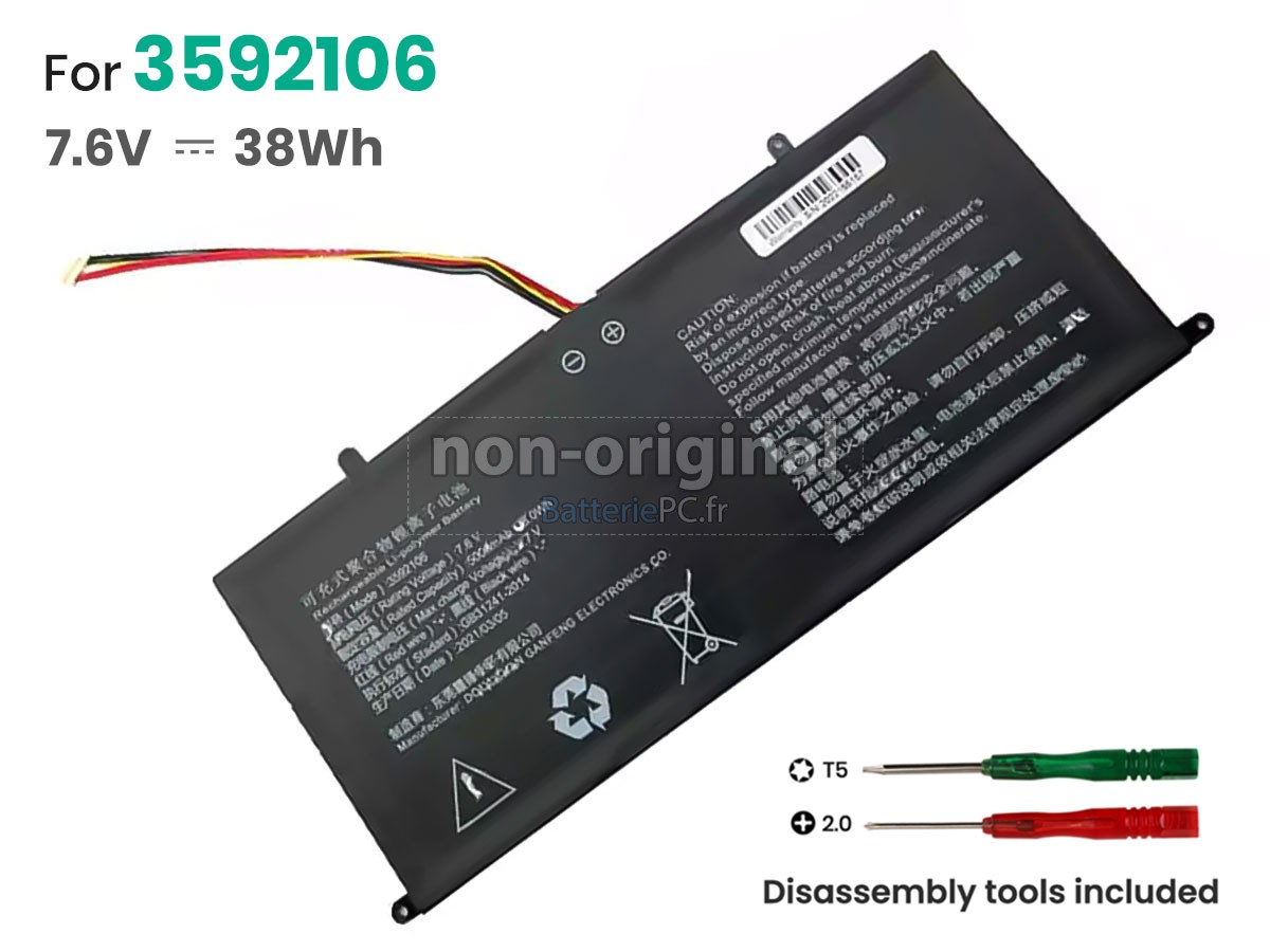 batterie pour CHUWI 3592106