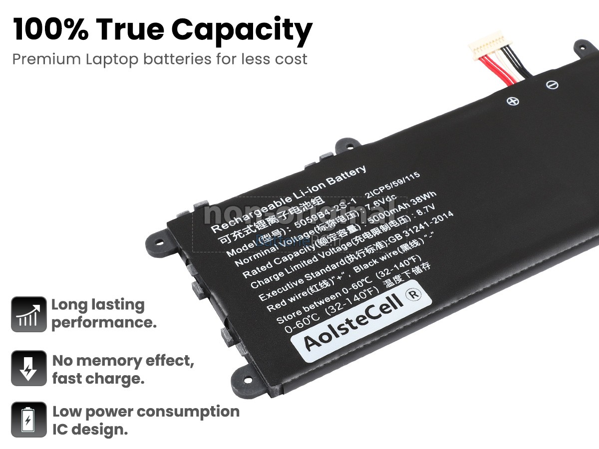 batterie pour CHUWI FREEBOOK 13.5 CWI557