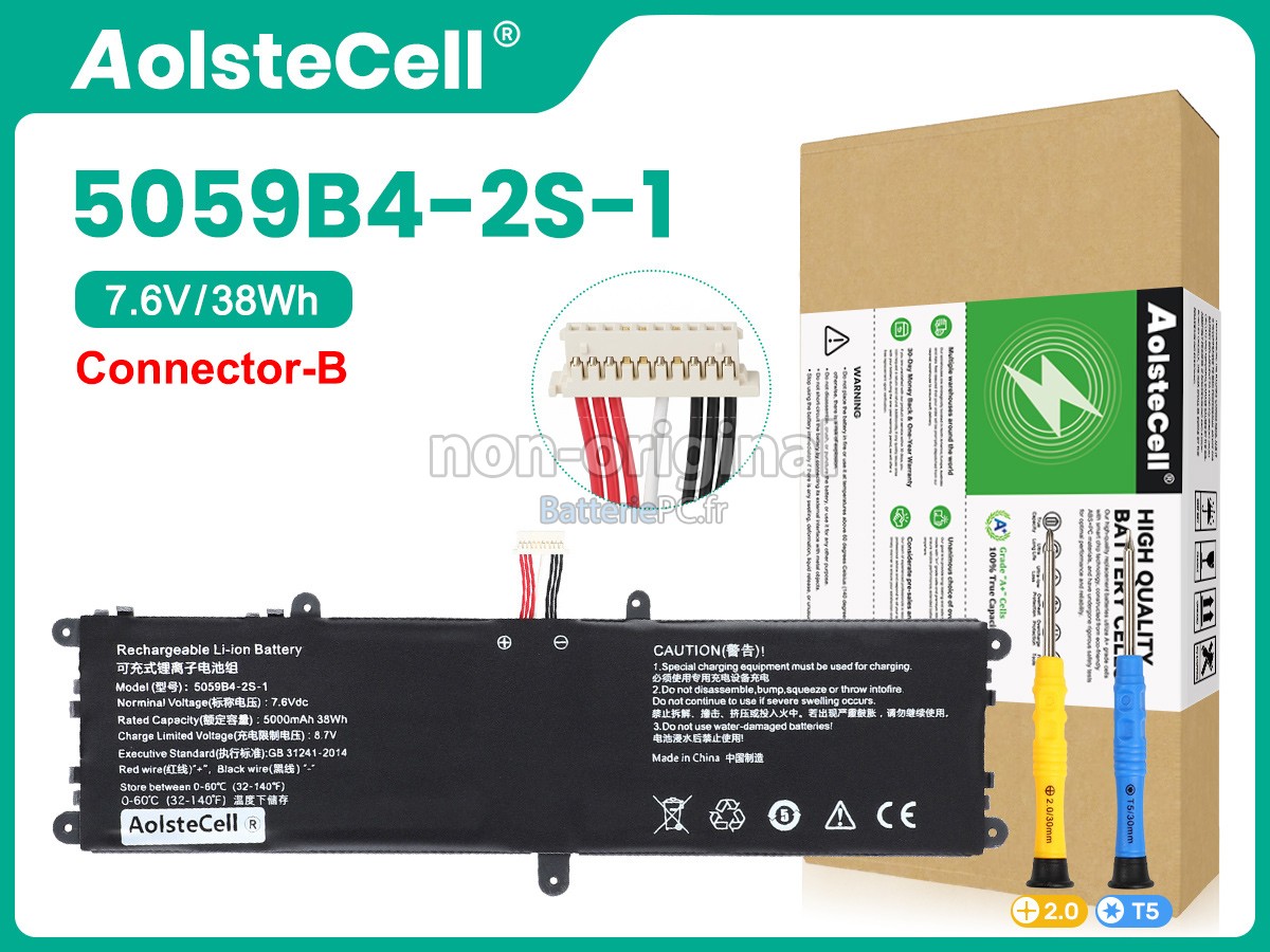 batterie pour CHUWI 5059B4-2S1P