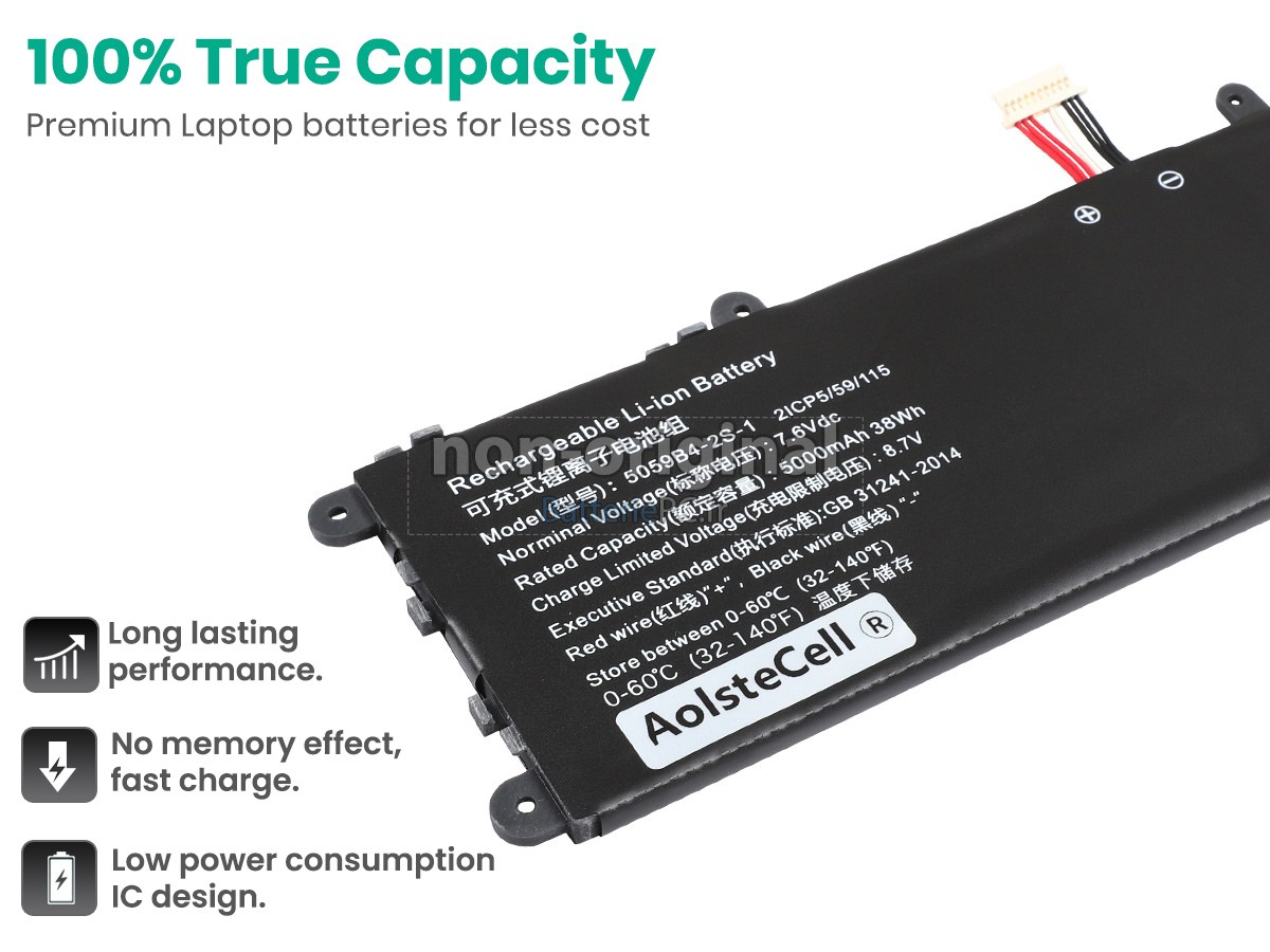 batterie pour CHUWI 5059B4