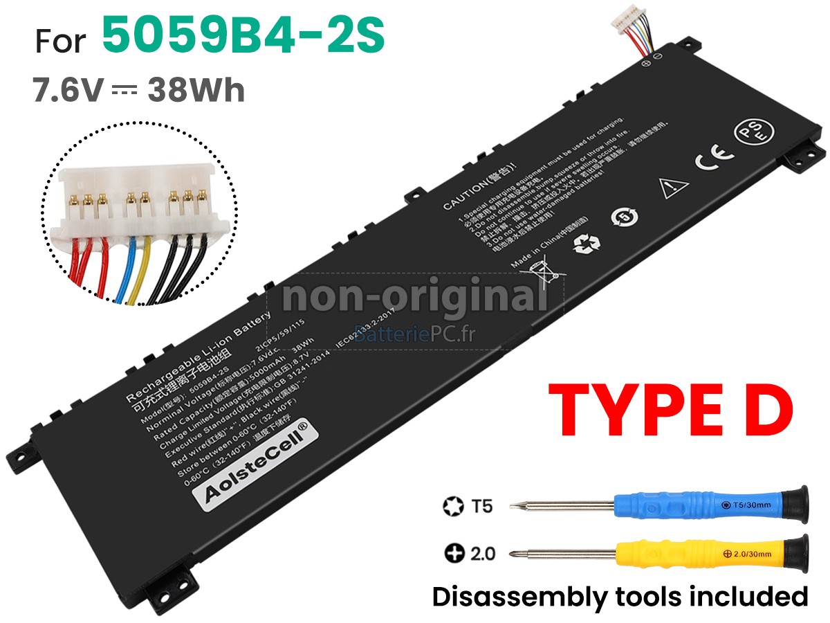 batterie pour CHUWI 5059B4