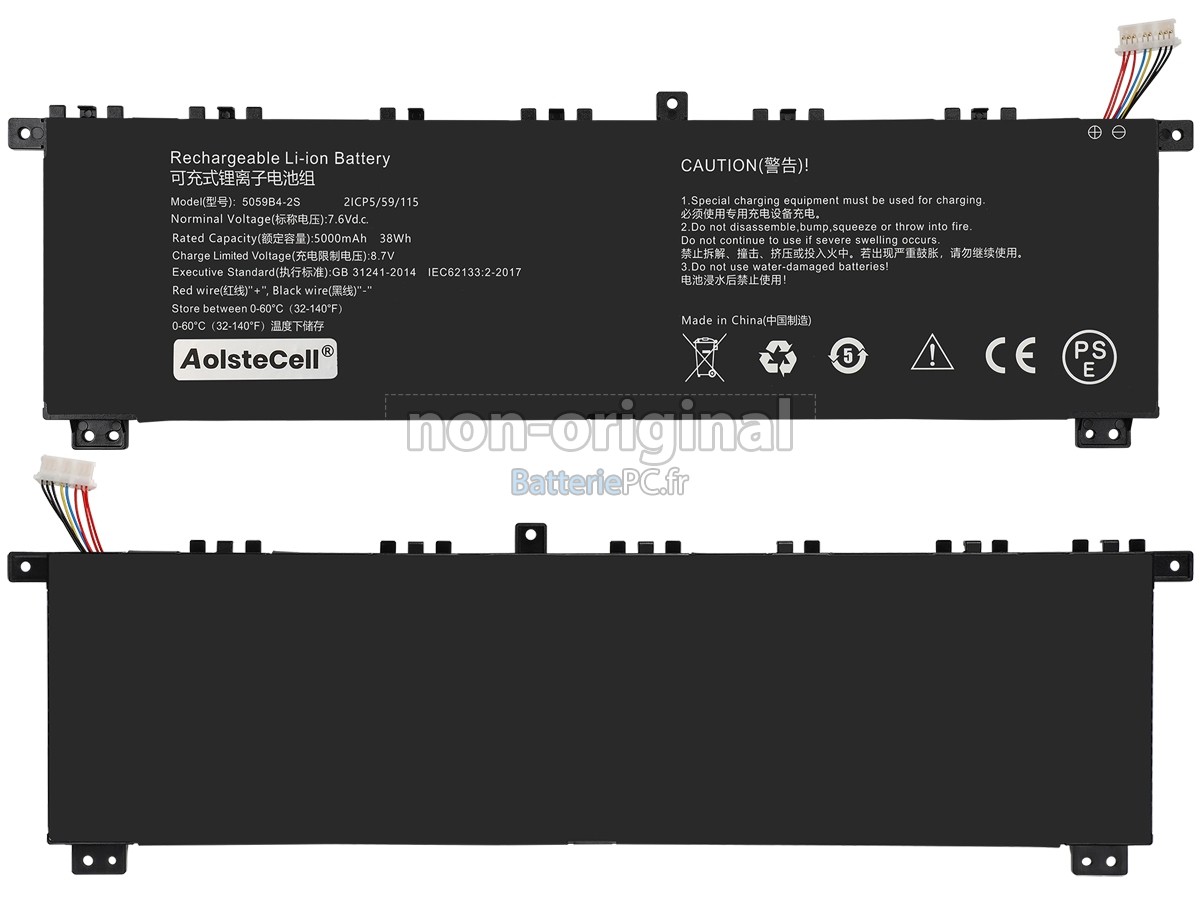 batterie pour CHUWI 5059B4