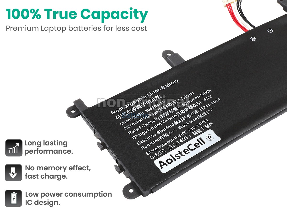 batterie pour CHUWI 5059B4-2S1P