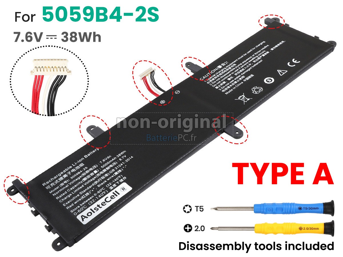batterie pour CHUWI 5059B4