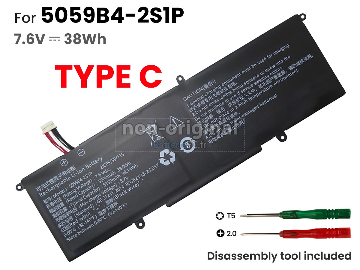 batterie pour CHUWI FREEBOOK 13.5 CWI557