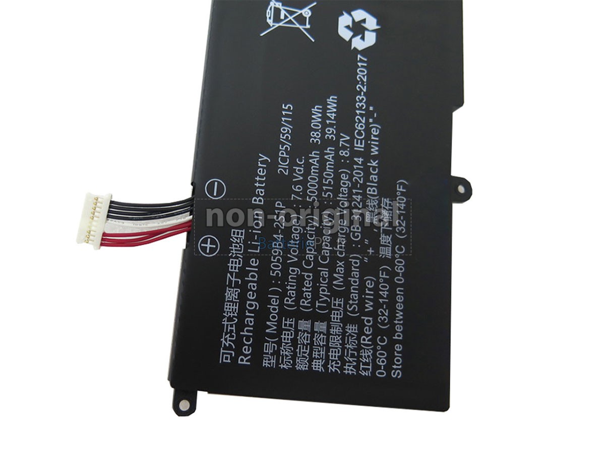 batterie pour CHUWI FREEBOOK 13.5 CWI557
