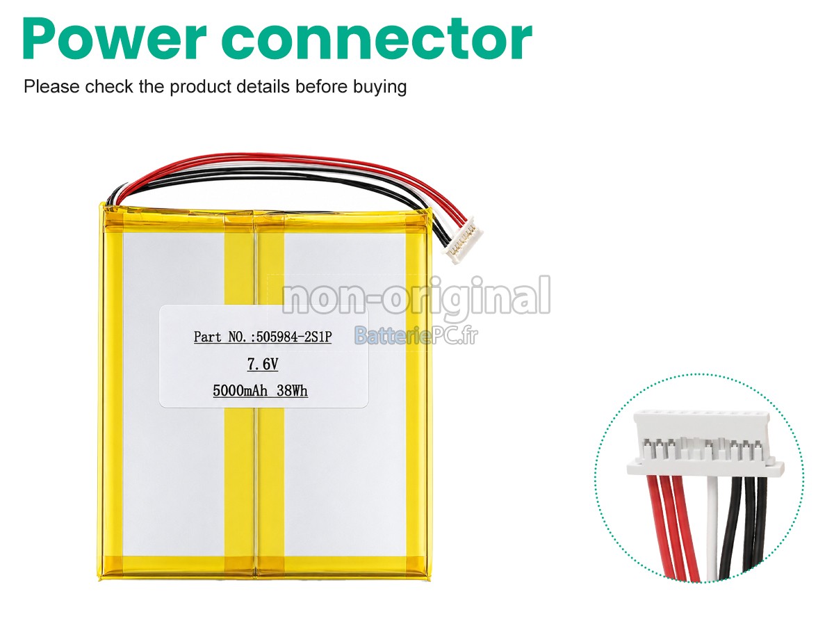 batterie pour CHUWI 5059B4-2S1P