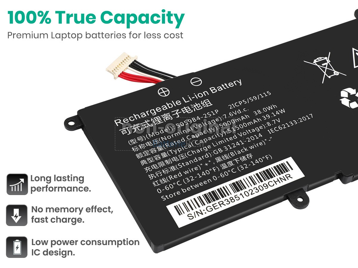batterie pour CHUWI 5059B4