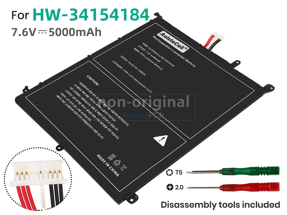 batterie pour CHUWI AEROBOOK G139