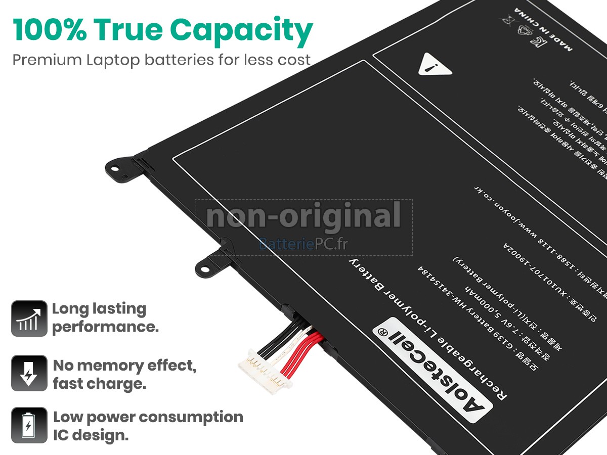 batterie pour CHUWI AEROBOOK G139