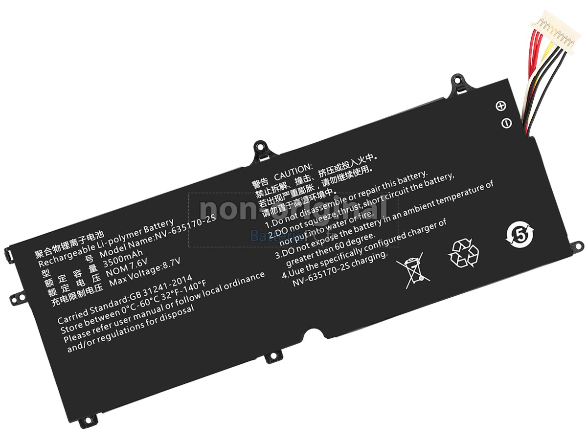 batterie pour CHUWI NV-635170-2S