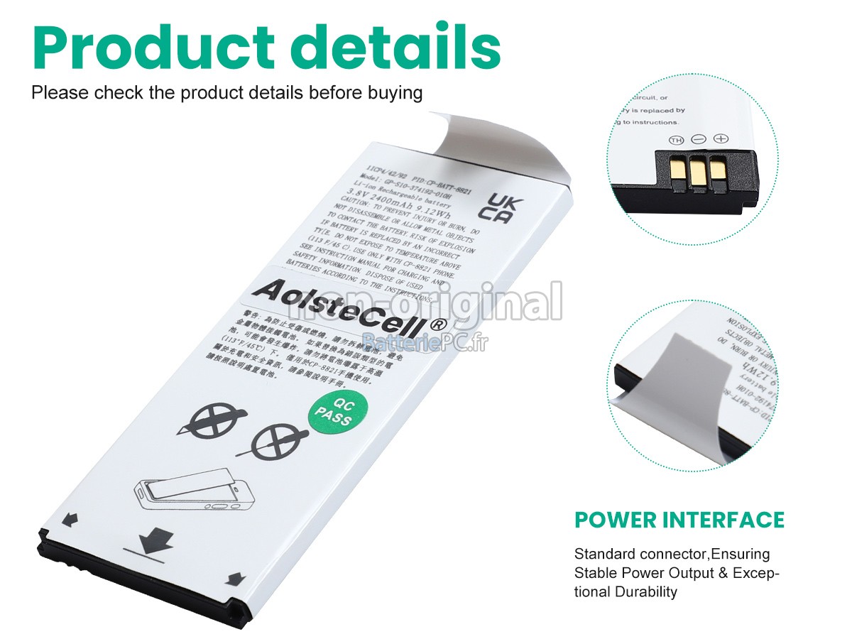 batterie pour Cisco 8800