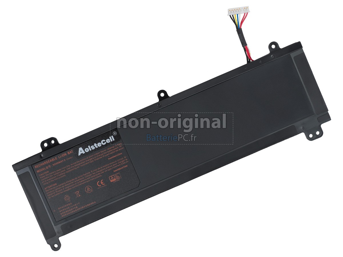 batterie pour Clevo N550BAT-3