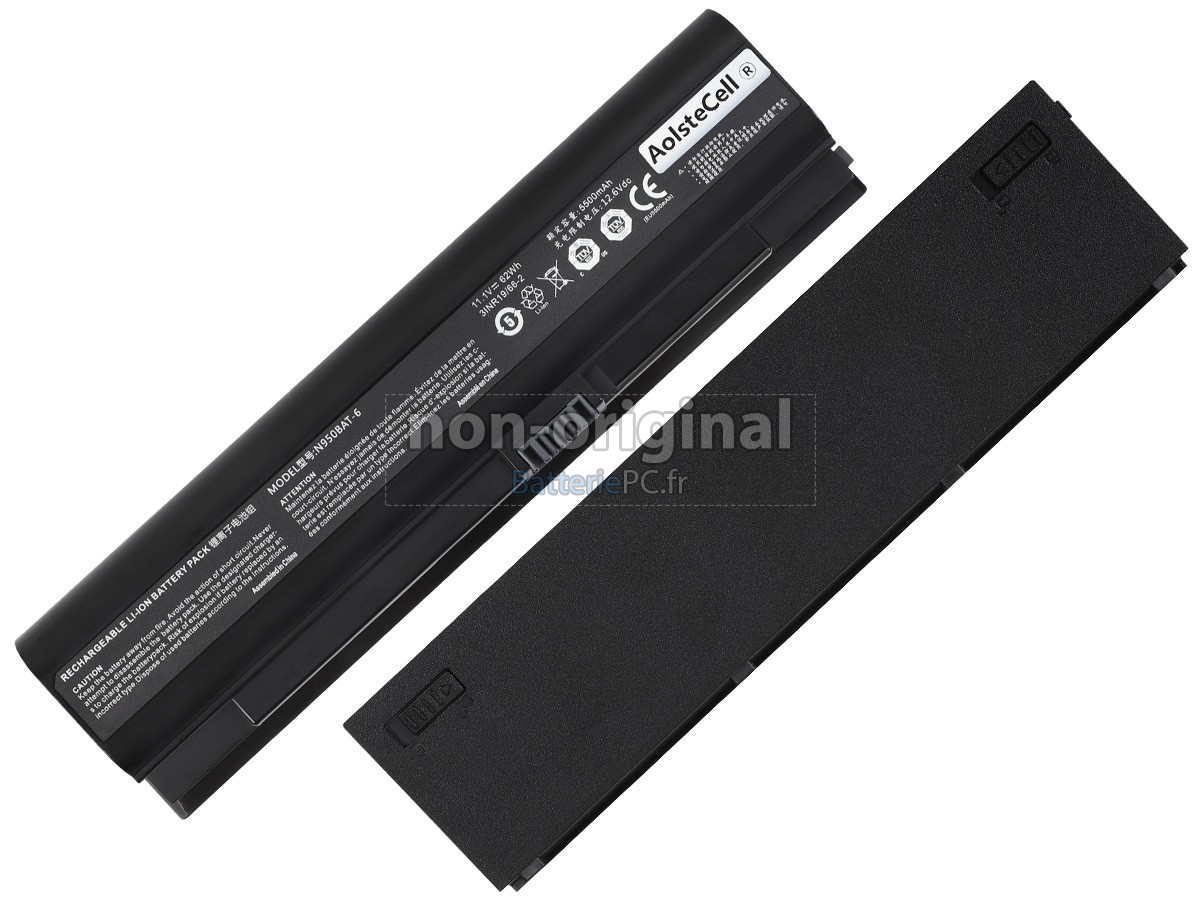 batterie pour Clevo N950TD