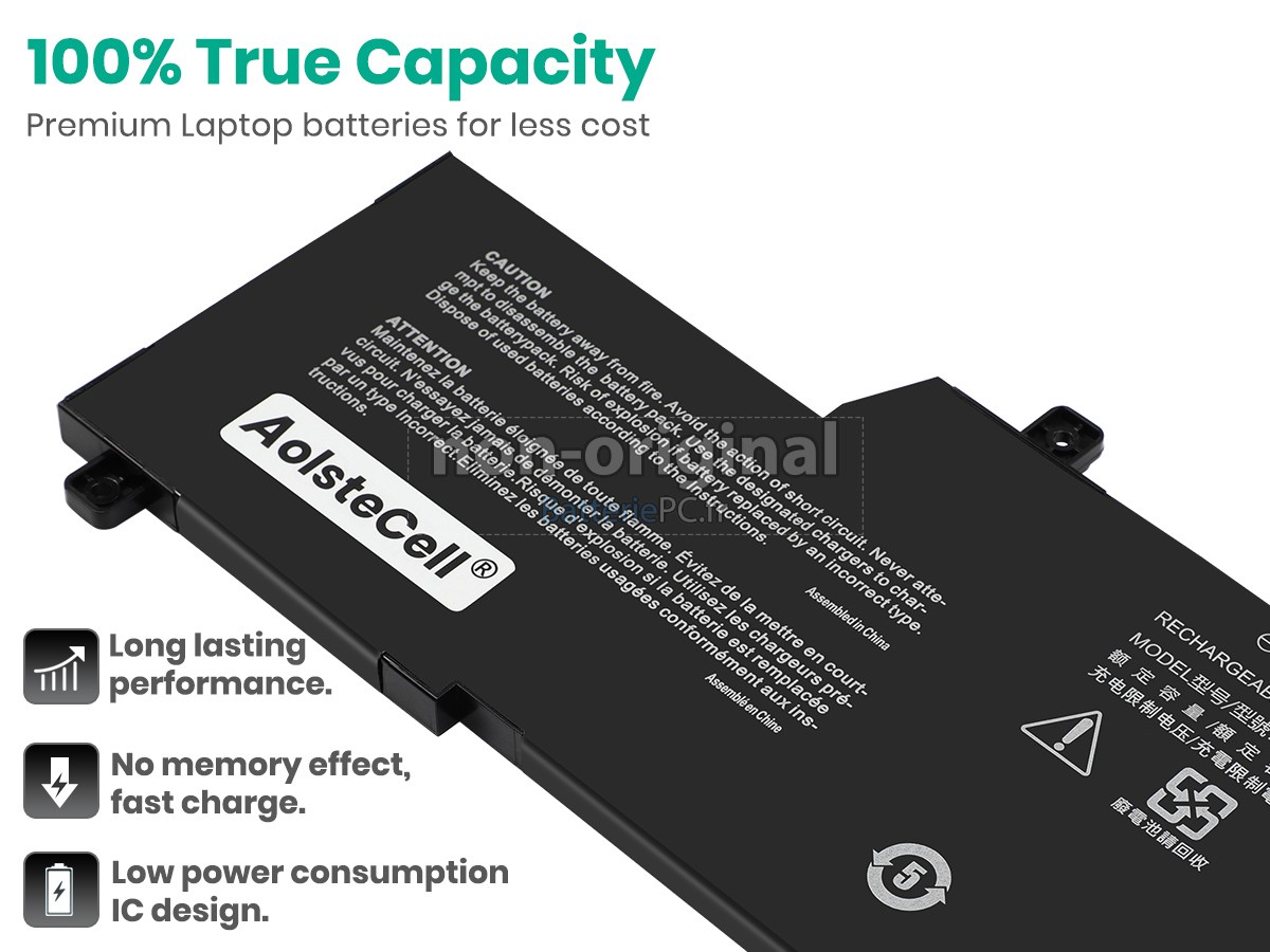 batterie pour Clevo NL55AU