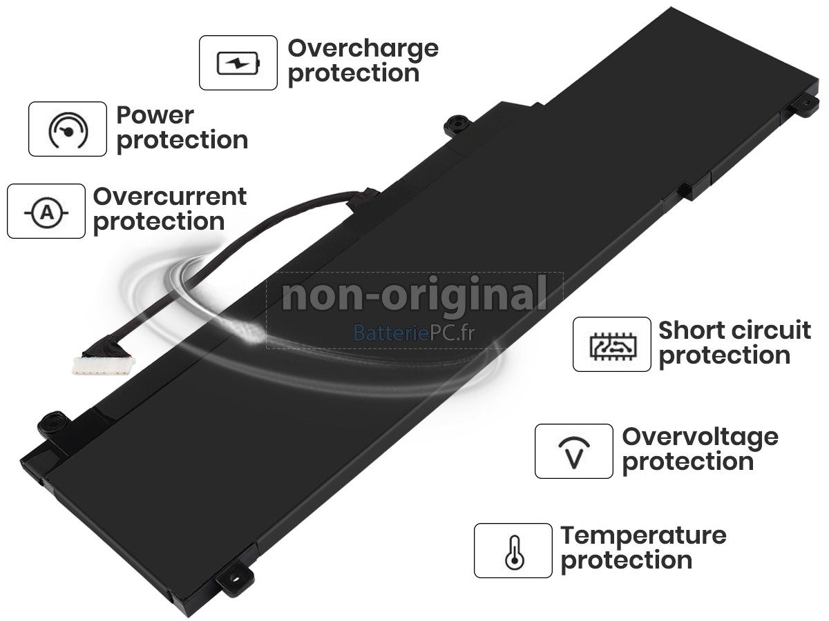 batterie pour Clevo NL55AU
