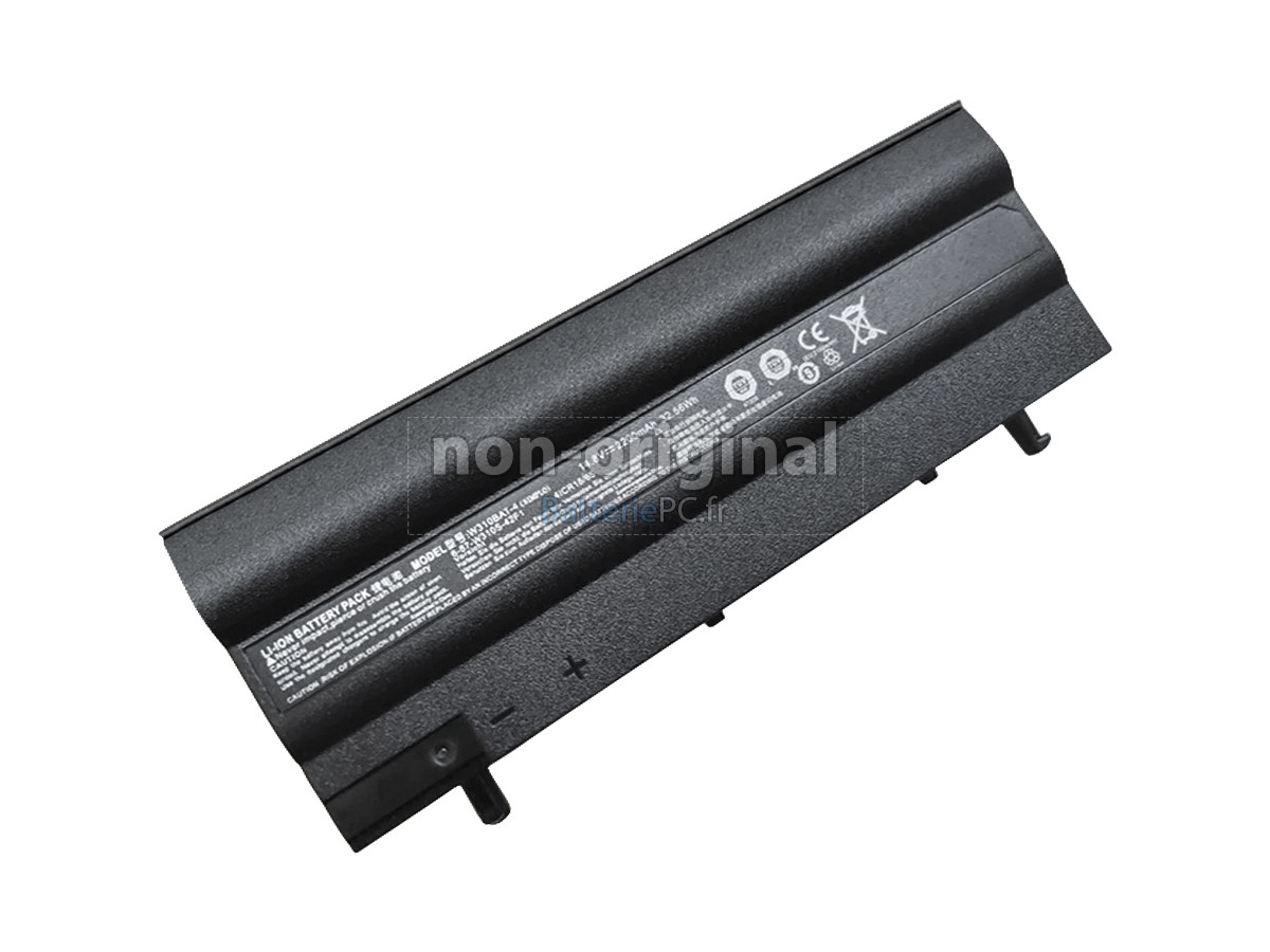 batterie pour Clevo W310BAT-4