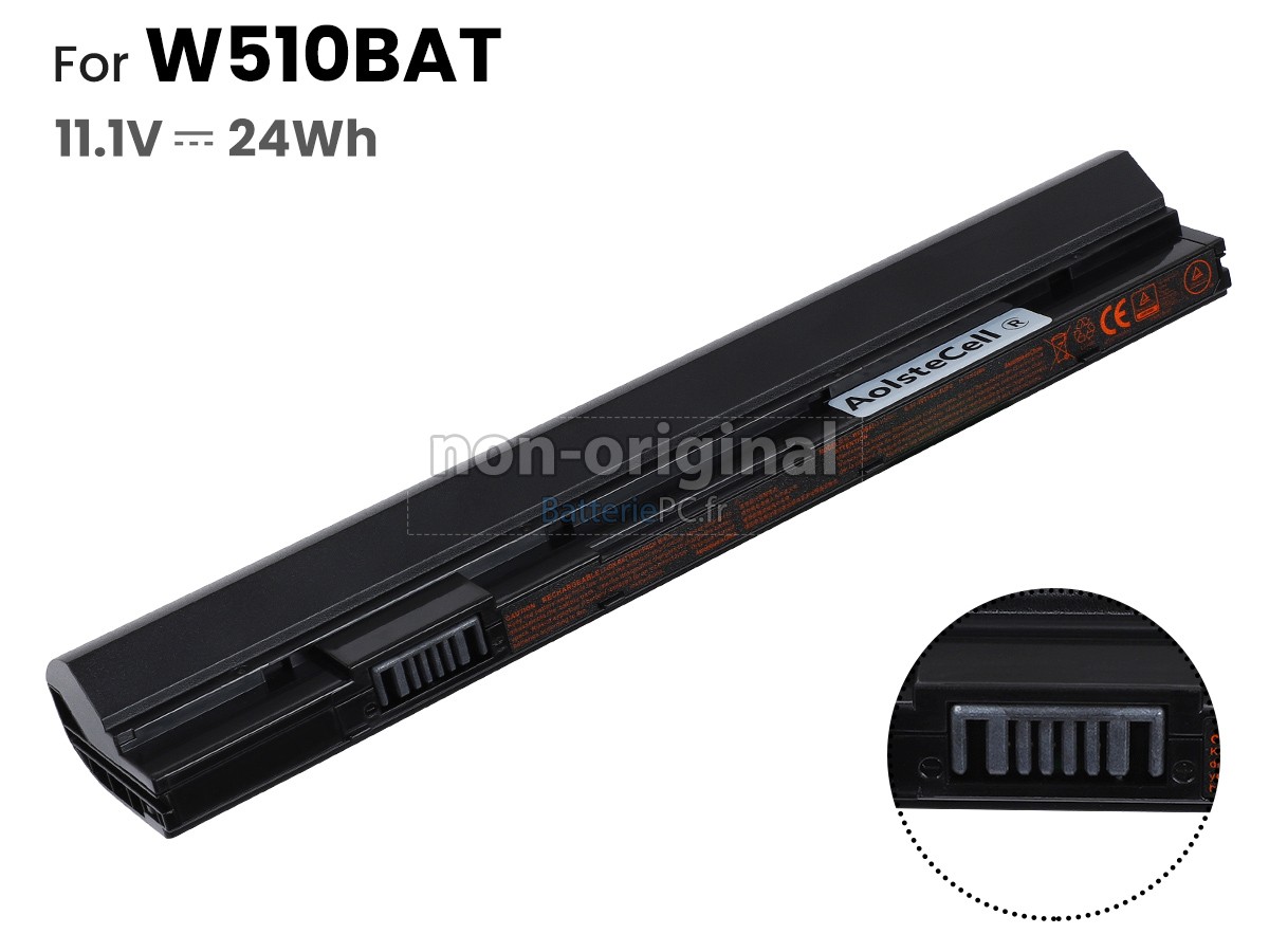 batterie pour Clevo 6-87-W510S-42F2