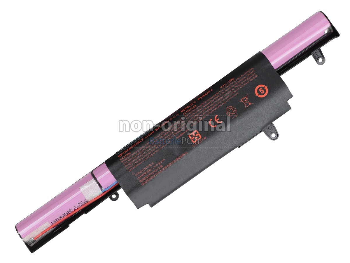 batterie pour Clevo W940LU