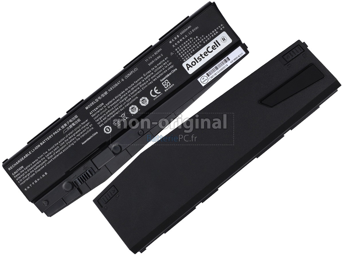 batterie pour Clevo N870HK1