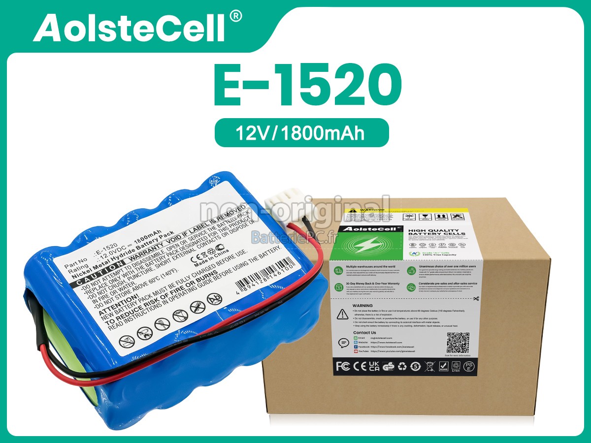 batterie pour Codan ARGUS 707 V VOLUMETRIC PUMP