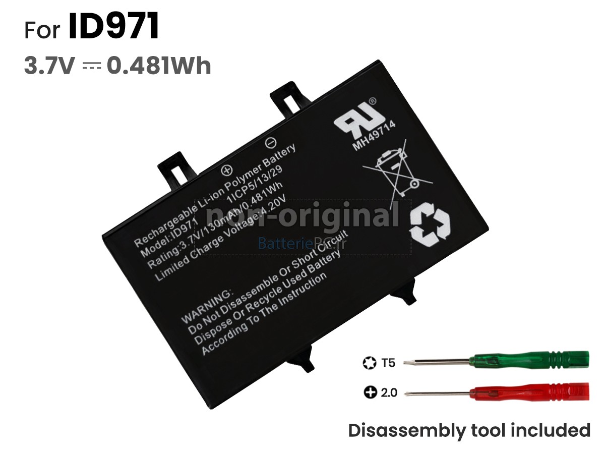 batterie pour Colgate ID971
