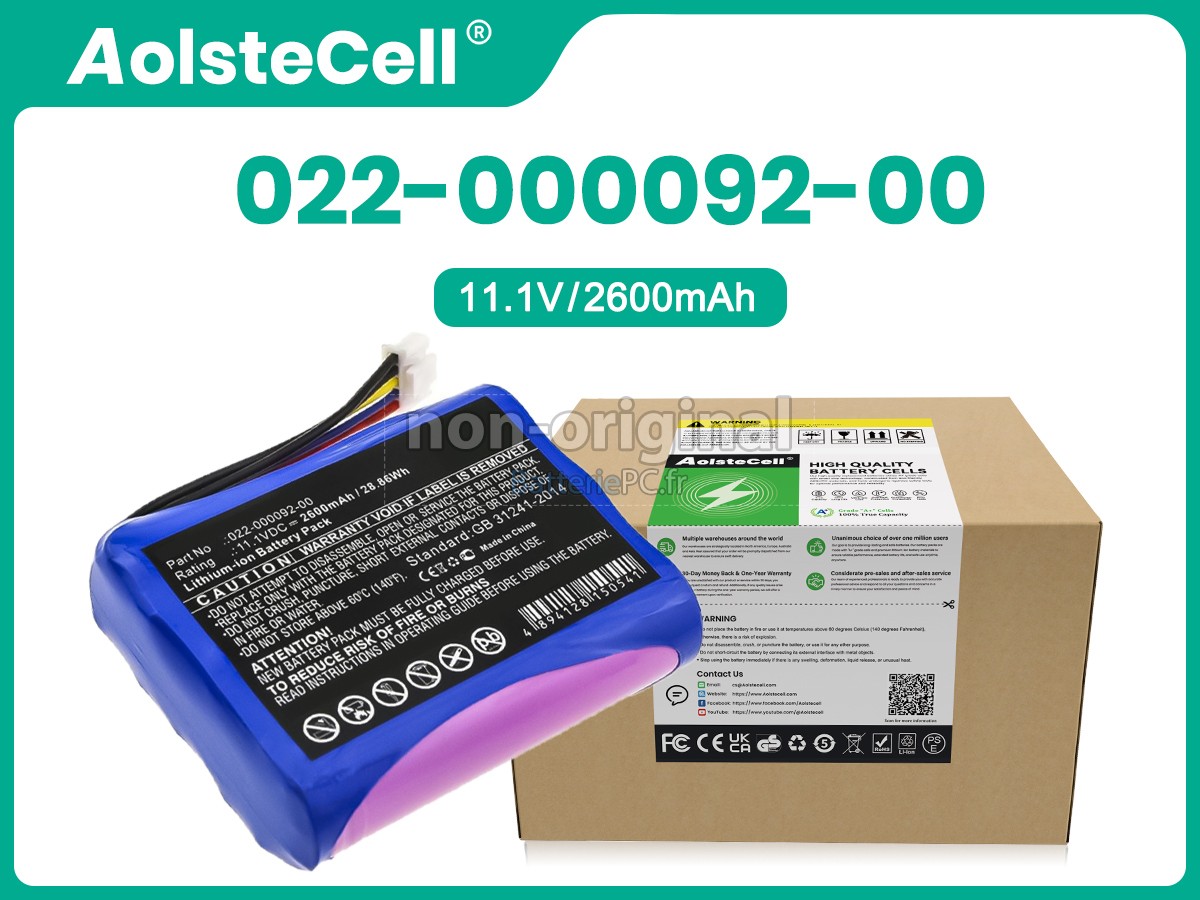 batterie pour Comen 022-000092-00