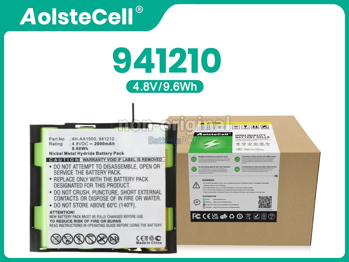 batterie pour Compex ENERGY MI-READY